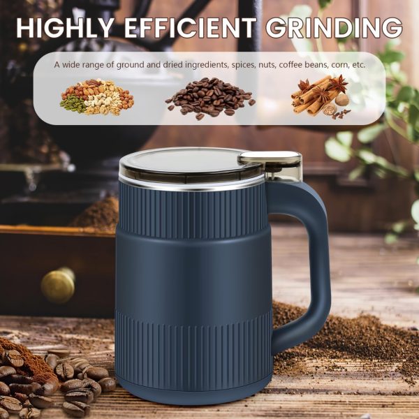 Powerful INIMA JAPAN Grinder Machine 300W Dark Blue