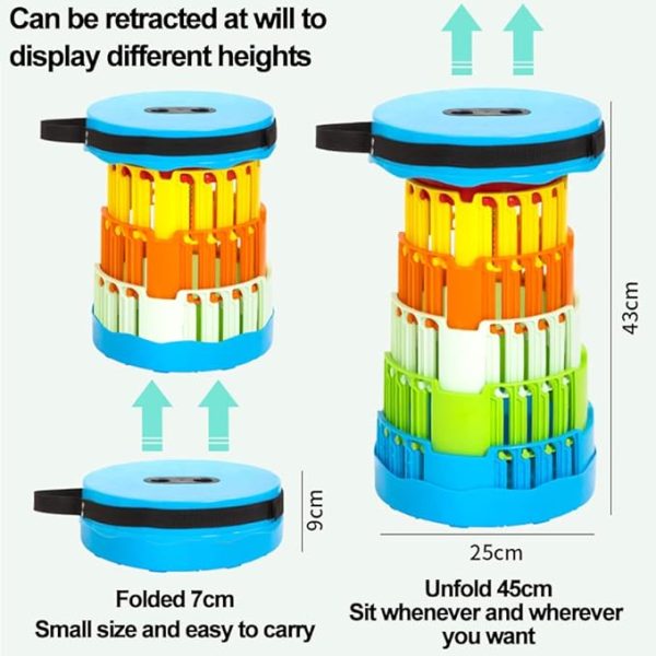 Smart Folding Portable Telescoping Stool 4.0